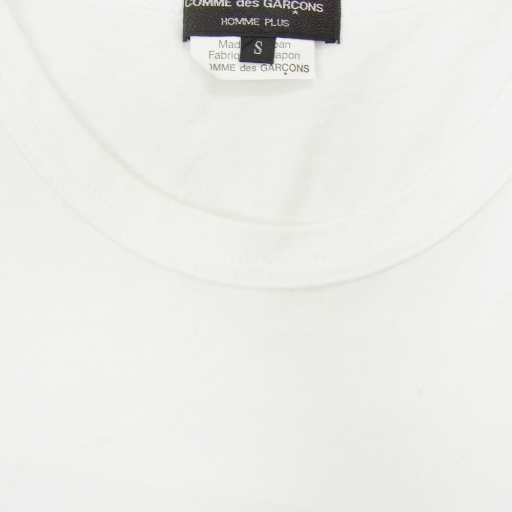 COMME des GARCONS HOMME PLUS コムデギャルソンオムプリュス PA-T016 AD2017 タンクトップ ワンピース カットソー ホワイト系 S【美品】【中古】