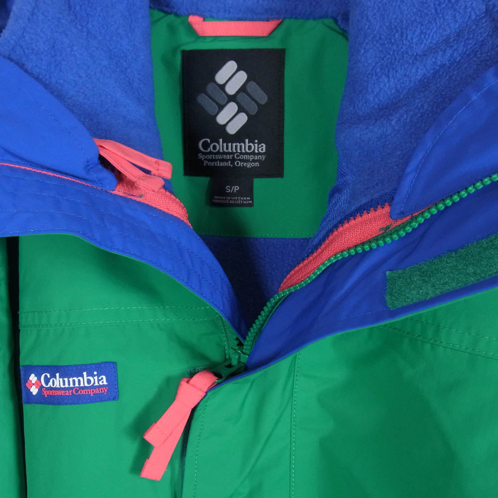 Columbia コロンビア 220 WM1190 Bugaboo 1986 Interchange Jacket バガブー インターチェンジ ジャケット グリーン系 S【中古】