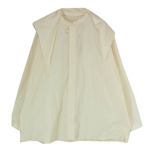 トゥーグッド THE FISHERMAN SHIRT フィッシャー マン 長袖 シャツ オフホワイト系 M【中古】