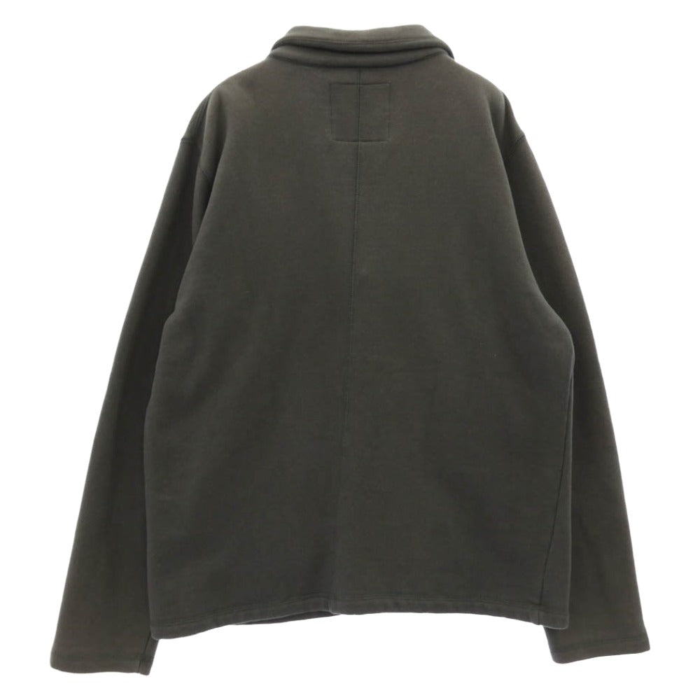 STUSSY ステューシー 裏起毛 テーラード スウェット ジャケット グレー系 S【中古】