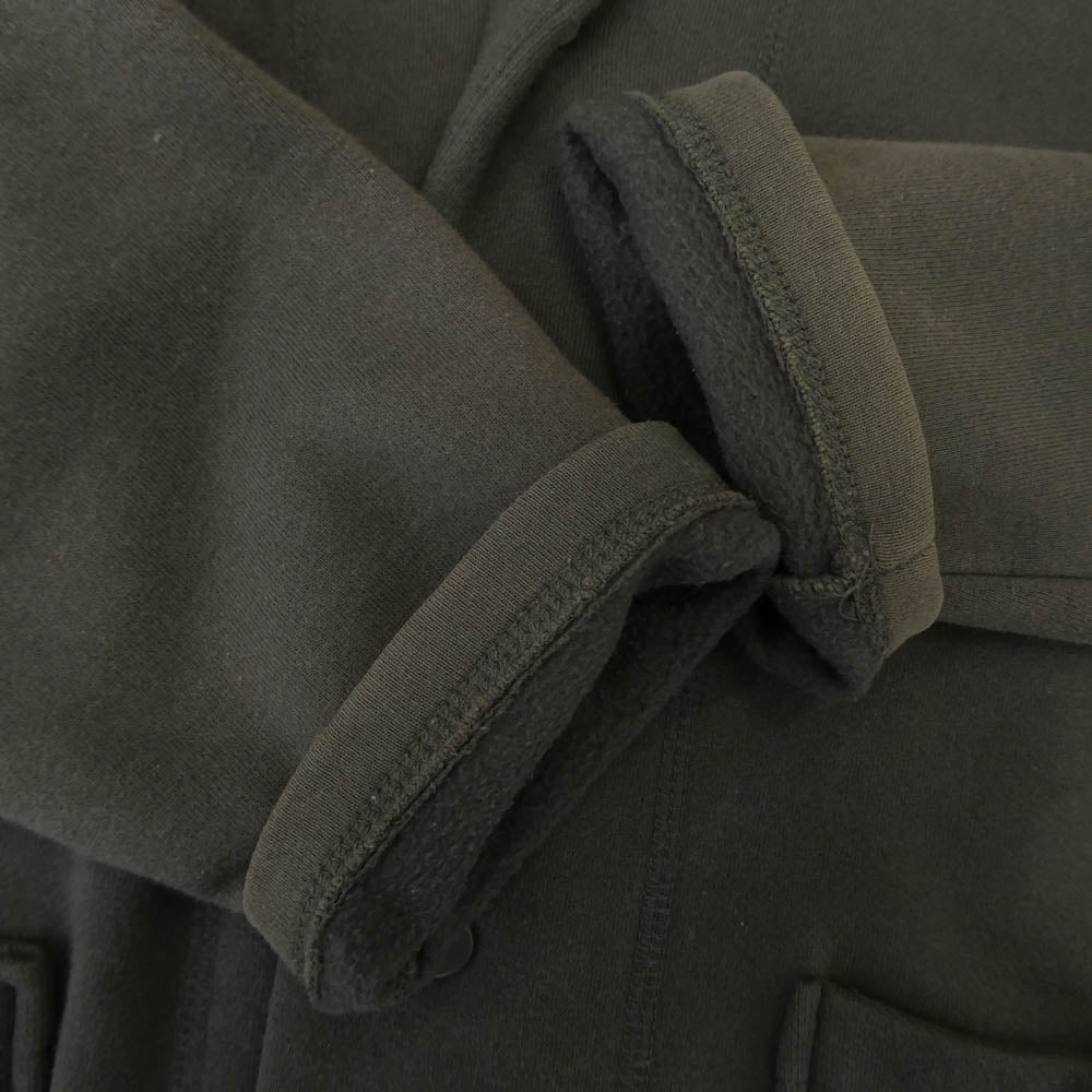 STUSSY ステューシー 裏起毛 テーラード スウェット ジャケット グレー系 S【中古】