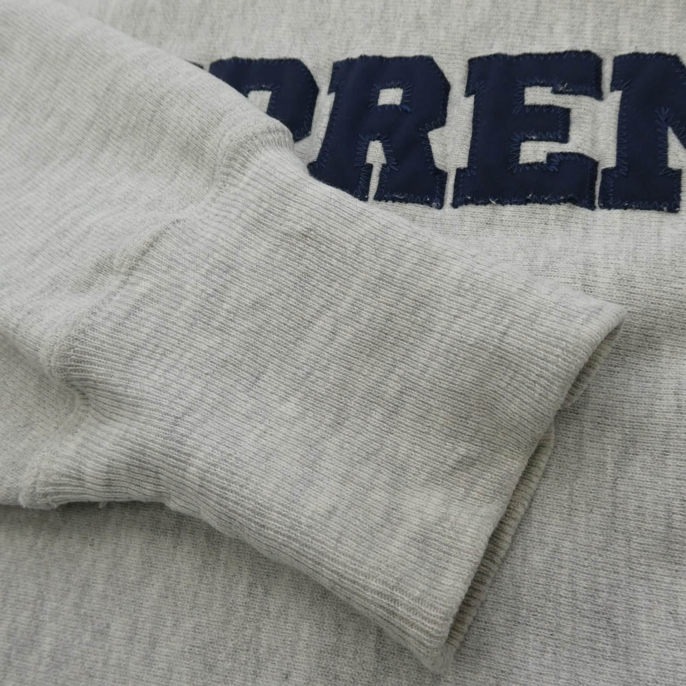 Supreme シュプリーム 90s reverse wave hoodie リバースウィーブ フーディー ロゴ パーカー ホワイト系 L【中古】