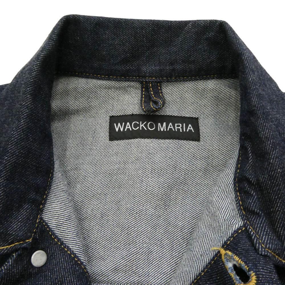 WACKO MARIA ワコマリア 1st デニム トラッカー ジャケット インディゴ