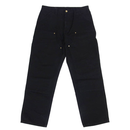 Carhartt カーハート 90075 ダブルニー ダック ペインター ワークパンツ ブラック系 32【中古】