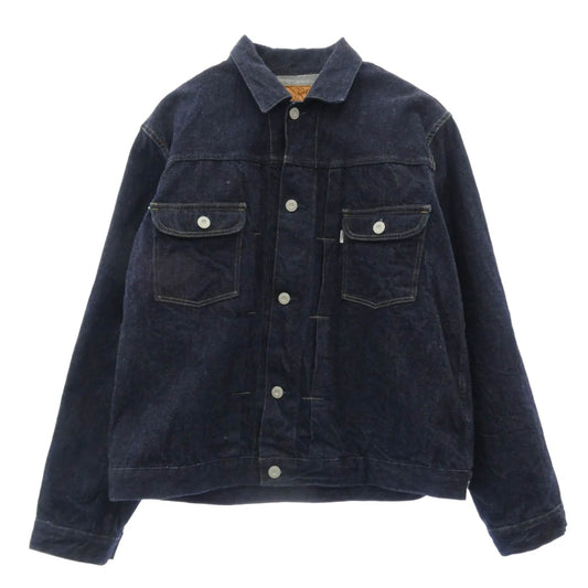 PHIGVEL フィグベル CLASSIC JEAN JACKET 2ndタイプ デニム ジャケット ネイビー系 1【中古】