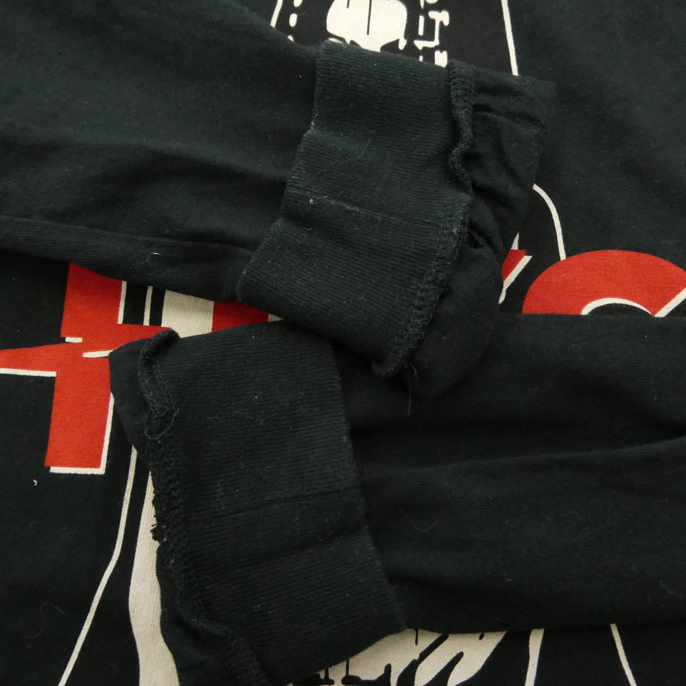 HYSTERIC GLAMOUR ヒステリックグラマー 25AW 02253CL19 FLYING V 長袖 ロングスリーブ Tシャツ カットソー ロンT L【中古】