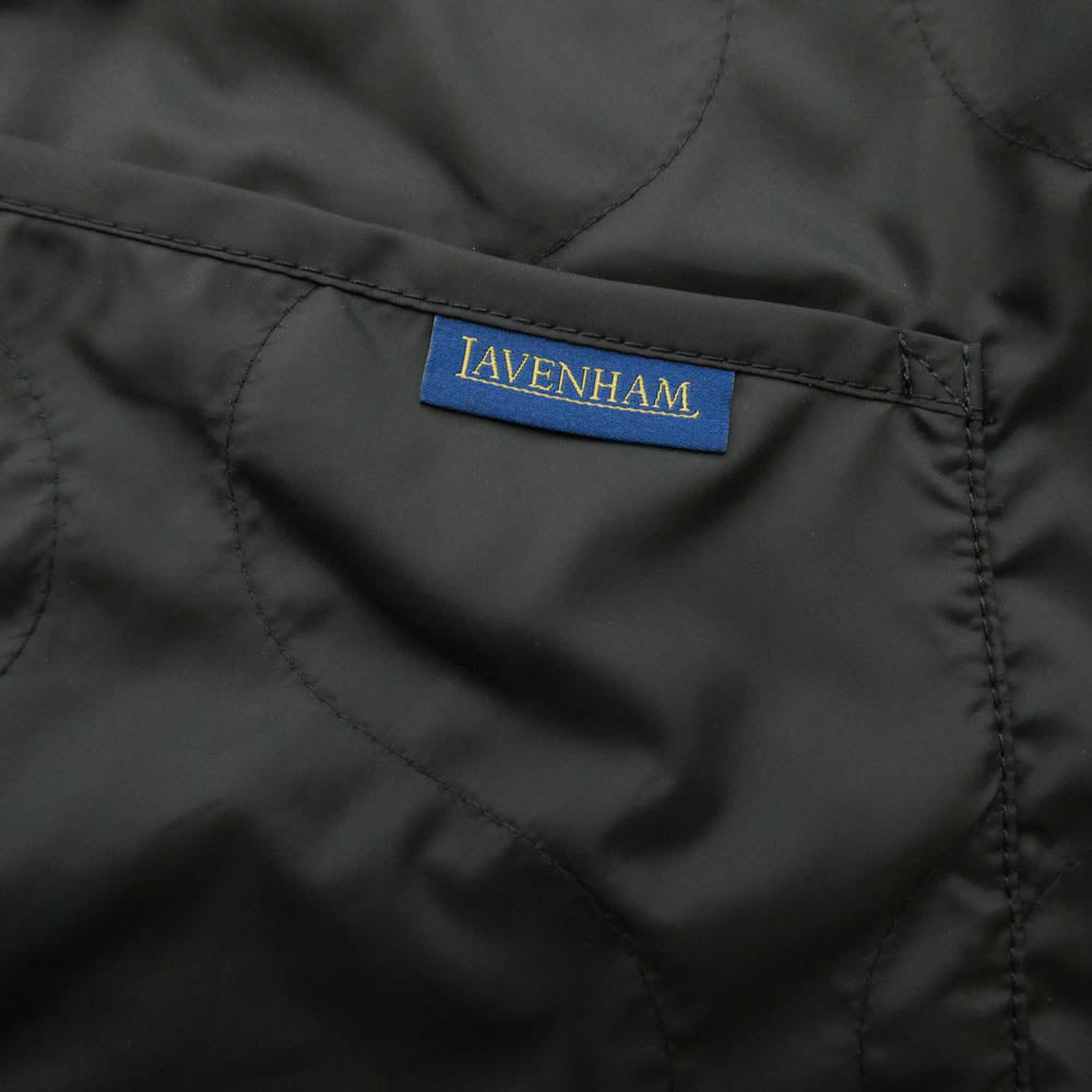 HYSTERIC GLAMOUR ヒステリックグラマー 02261AB11 LAVENHAM ラベンハム BOMBER JACKET ボンバージャケット ブルゾン ブラック系 L【中古】