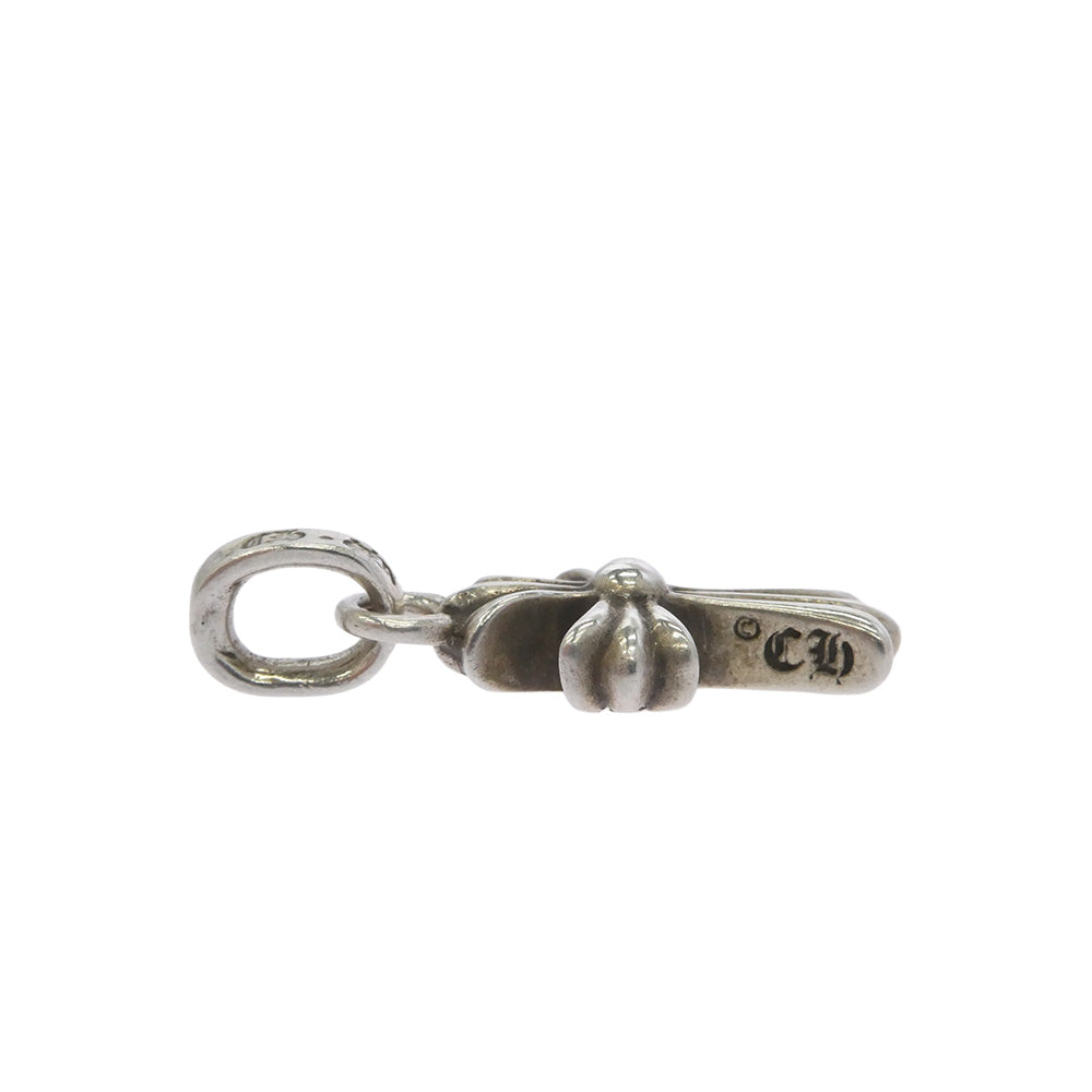 CHROME HEARTS クロムハーツ（原本無） BBY FAT CRS P/DIA A ベイビーファットチャーム アフターパヴェダイヤ センターブラックダイヤ シルバー系【中古】