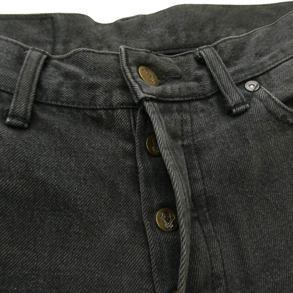 Celt&Cobra ケルト&コブラ J9 リベット ストレート ブラック デニム パンツ ブラック系 W29【中古】