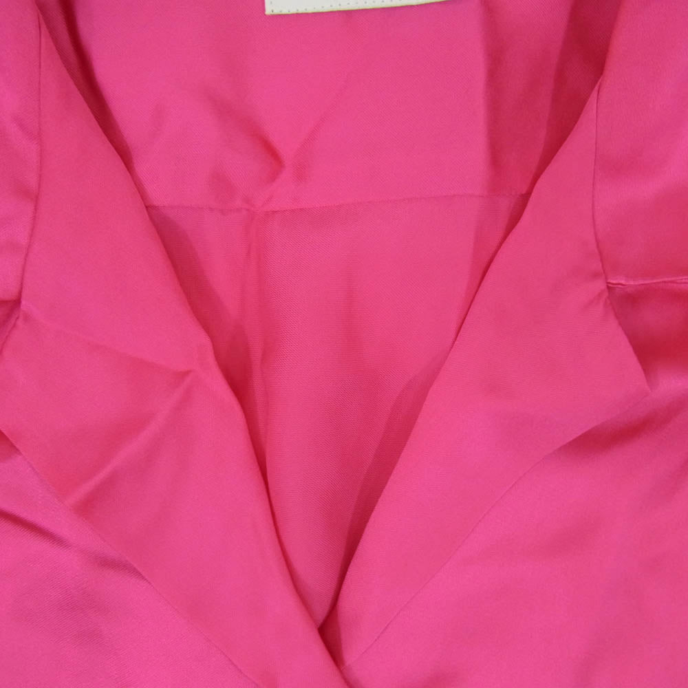 DRIES VAN NOTEN ドリスヴァンノッテン 71-01-03-01109 レーヨン 半袖 オープンカラー シャツ ピンク系 38【中古】