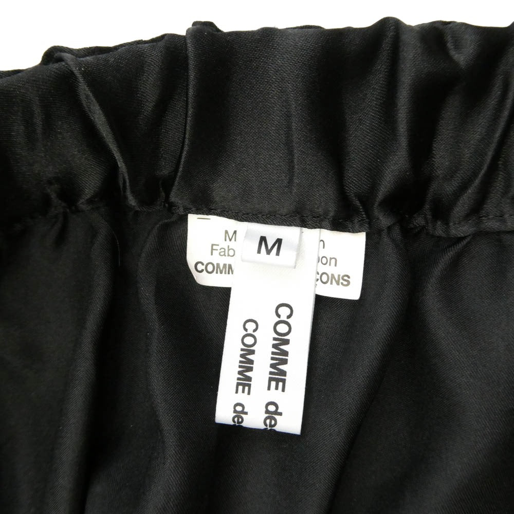 COMME des GARCONS コムデギャルソン RH-S011 コムコム ロング フリル スカート ブラック系 M【中古】