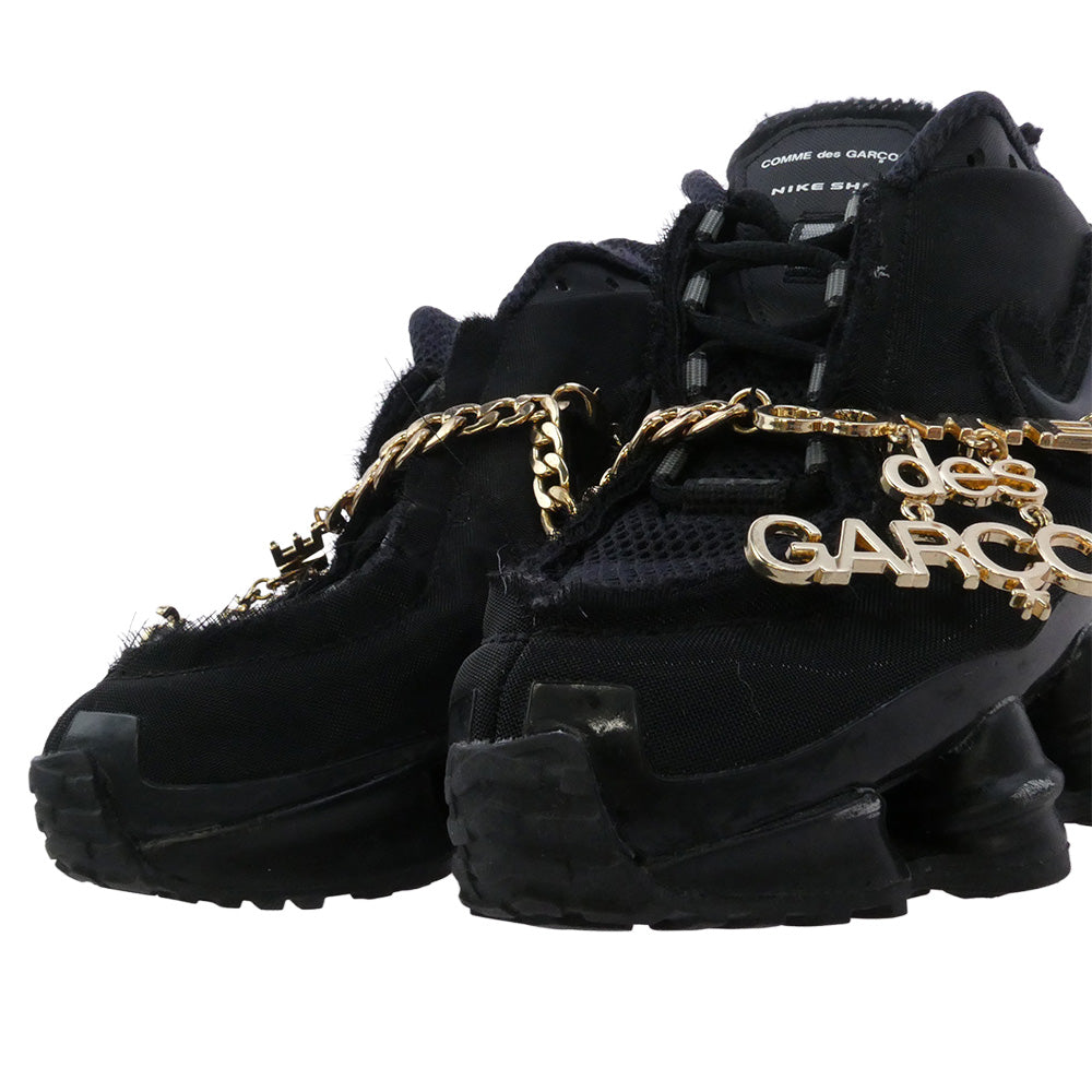 COMME des GARCONS コムデギャルソン CJ0546-001 COMME des GARCONS Women's Shox TL ウィメンズ ショックス スニーカー ブラック系 25cm【中古】