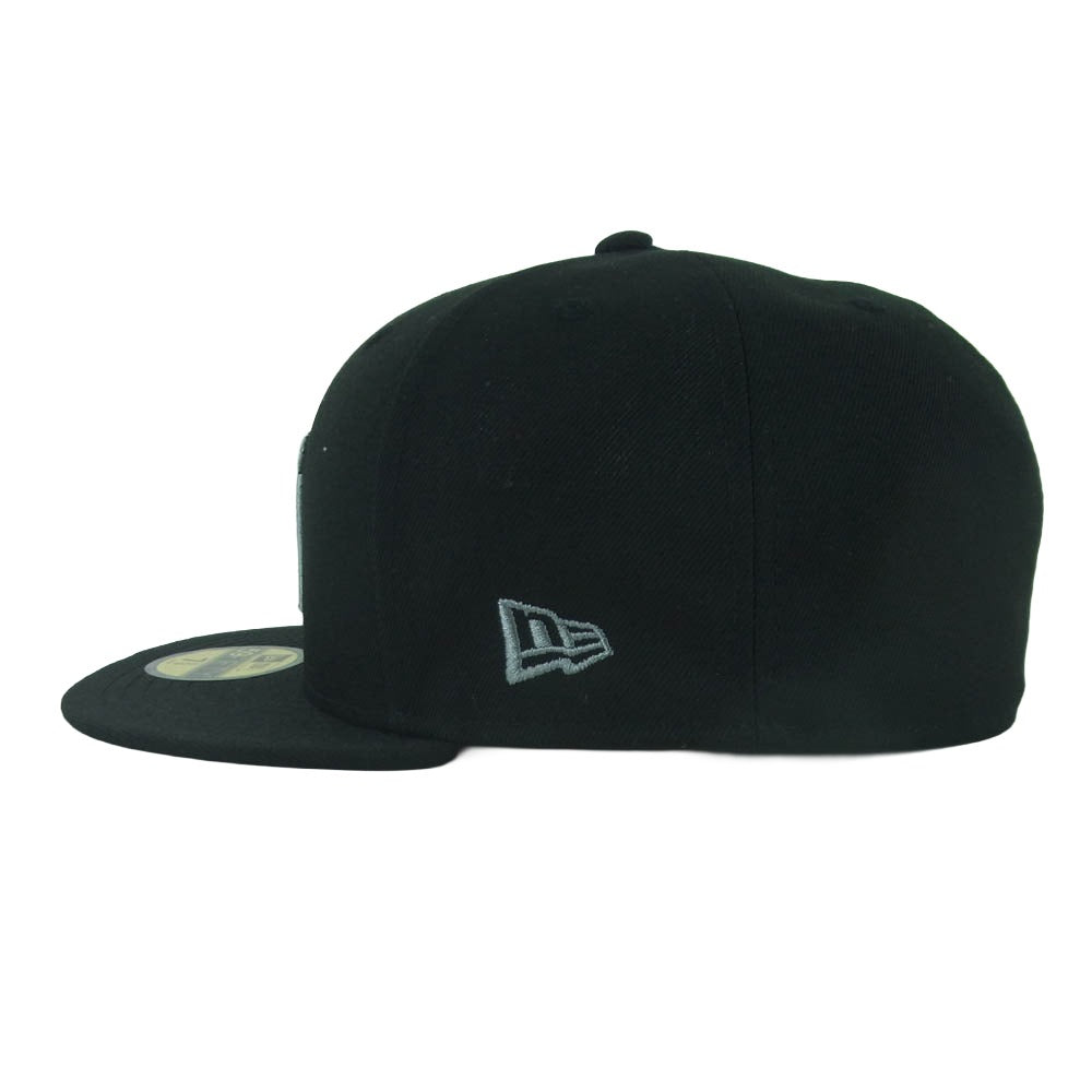 WACKO MARIA ワコマリア 24AW 24FW-WMA-CP01 NEW ERA 59FIFTY ベースボール キャップ 帽子 ブラック系 60.6cm【美品】【中古】