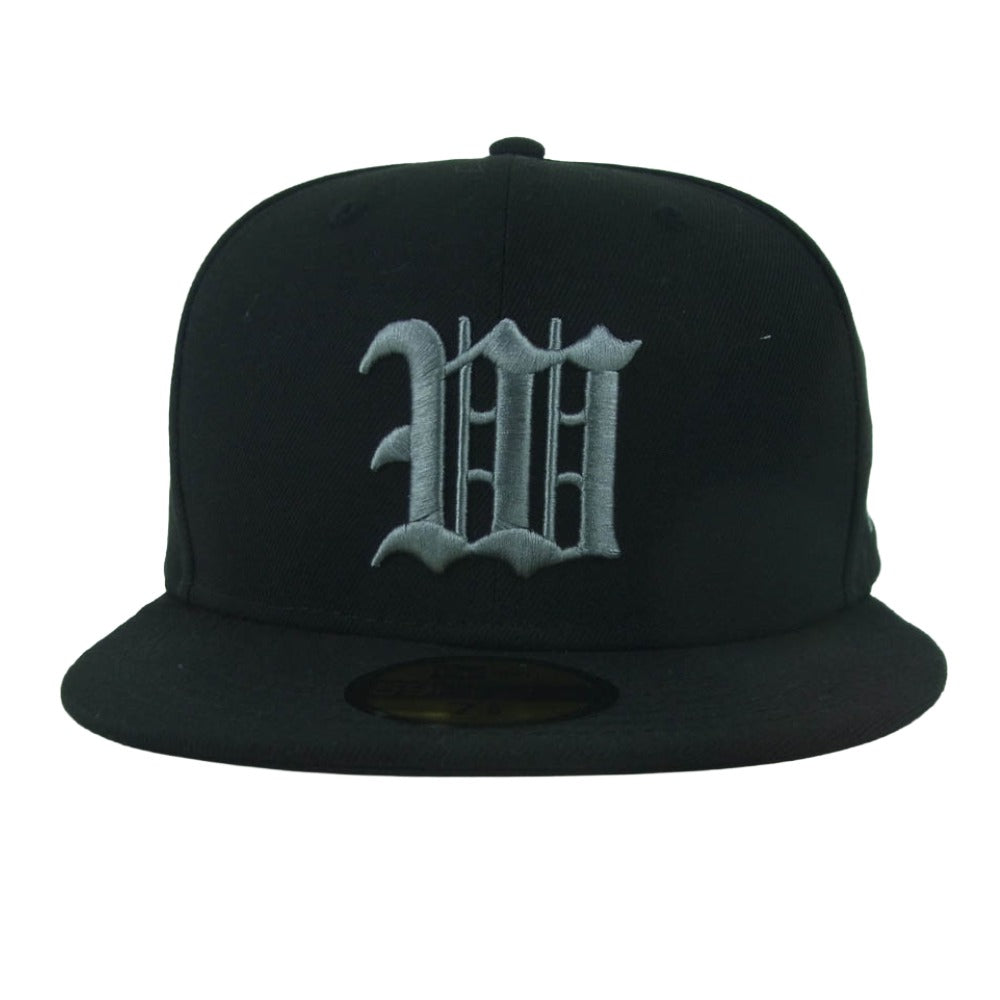 WACKO MARIA ワコマリア 24AW 24FW-WMA-CP01 NEW ERA 59FIFTY ベースボール キャップ 帽子 ブラック系 60.6cm【美品】【中古】