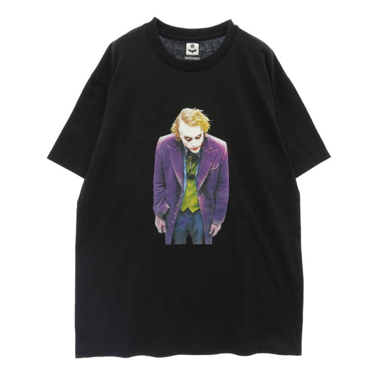 WACKO MARIA ワコマリア TDKT-WM-TEE09 THE DARK KNIGHT TRILOGY CREW NECK T-SHIRT クルーネック 半袖 Tシャツ ブラック系 L【美品】【中古】