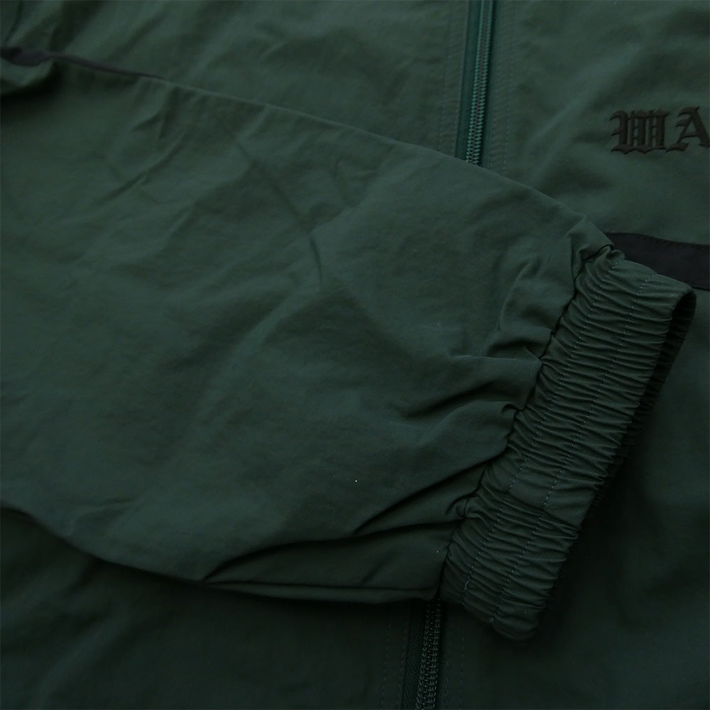 WACKO MARIA ワコマリア 24AW 24FW-WMO-TJ01 NYLON TRACK JACKET TYPE-1 ナイロン トラック ジャケット グリーン系 ブラック系 XL【新古品】【未使用】【中古】