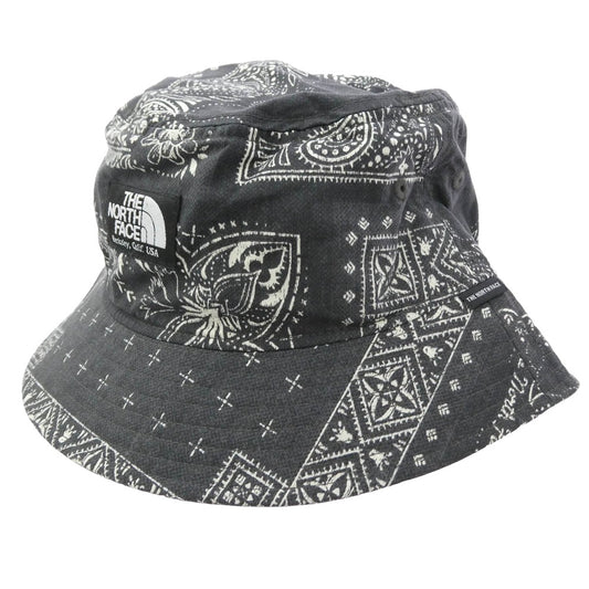 THE NORTH FACE ノースフェイス NN01818 Novelty Camp Side Hat バンダナ ノベル ティ キャンプサイド バケットハット ブラック系 L【極上美品】【中古】