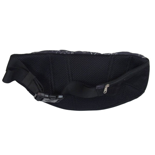 THE NORTH FACE ノースフェイス NM71904 SWEEP スウィープ バンダナ ウエストバッグ ブラック系 バンダナプリント 4L【極上美品】【中古】