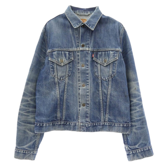 Levi's リーバイス 70500-0401 90s～00s スモールe ボタン裏刻印C01 ユーロモデル Gジャン デニムジャケット ブルー系 XXL【中古】
