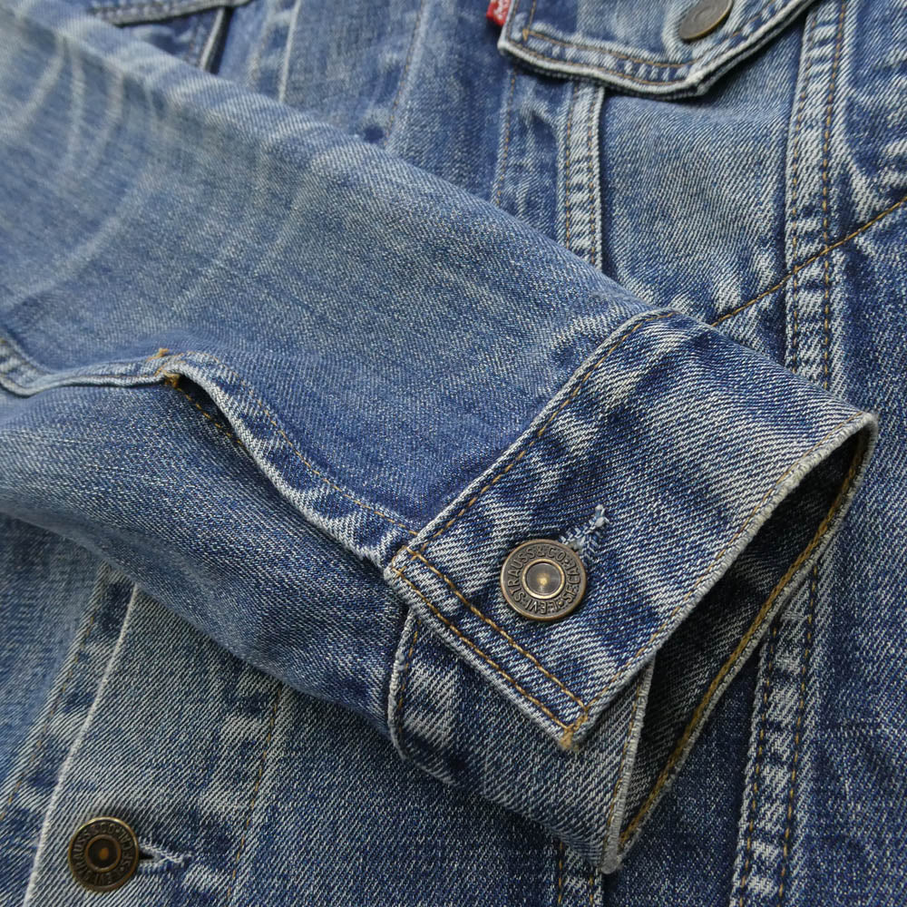 Levi's リーバイス 70500-0401 90s～00s スモールe ボタン裏刻印C01 ユーロモデル Gジャン デニムジャケット ブルー系 XXL【中古】