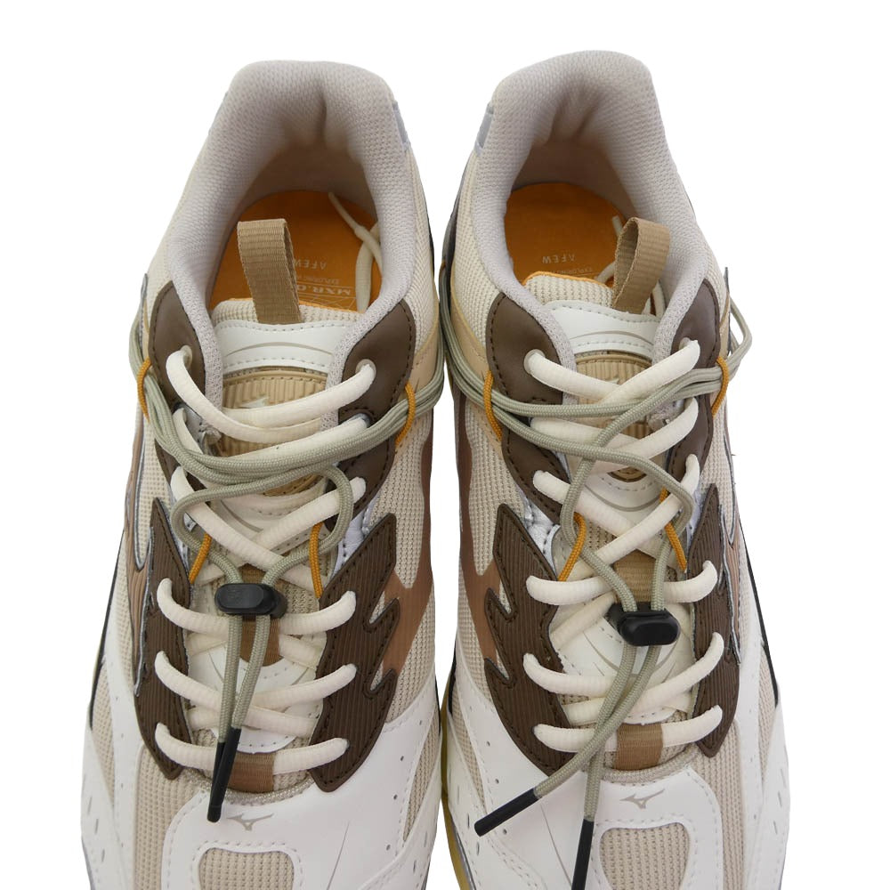 Mizuno ミズノ D1GD253501 × AFEW MXR OAG3 FOG TIGER EYE DESERT PALM ローカットスニーカー マルチカラー系 28.5cm【極上美品】【中古】