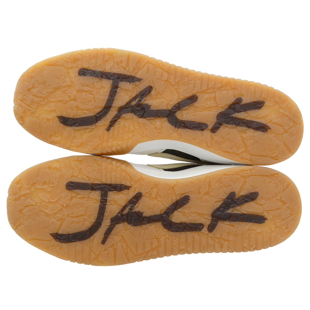 NIKE AIR JORDAN ナイキ ジョーダン FZ8117-100 x Travis Scott トラヴィススコット　【フェイクバスターズ鑑定済】 Jumpman Jack TR Sail and Dark Mocha ジャンプマンジャック TR セイル アンド ダークモカ スニーカー ホワイト系 カーキ系 28cm【極上美品】【中古】