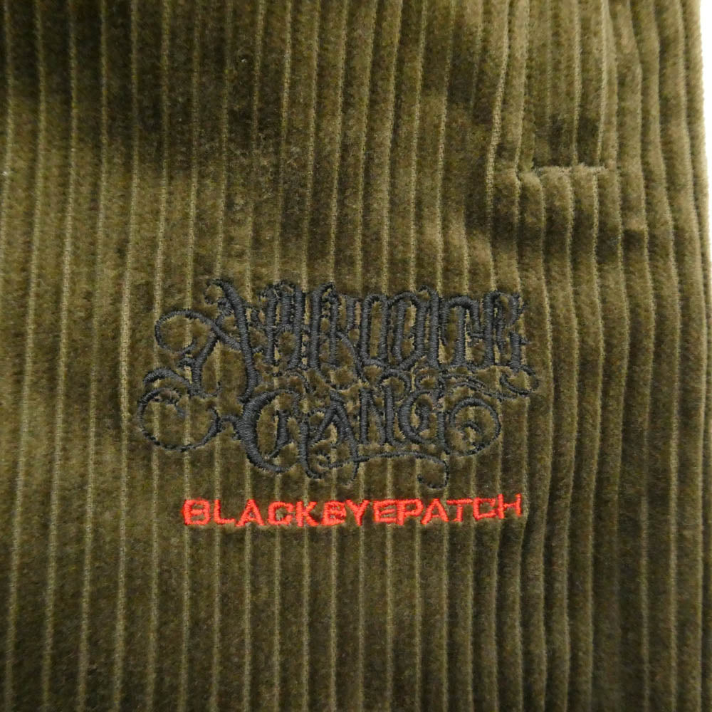 BlackEyePatch ブラックアイパッチ × APHRODITE GANG HOLDINGS コットン コーデュロイパンツ カーキ系 XL【中古】