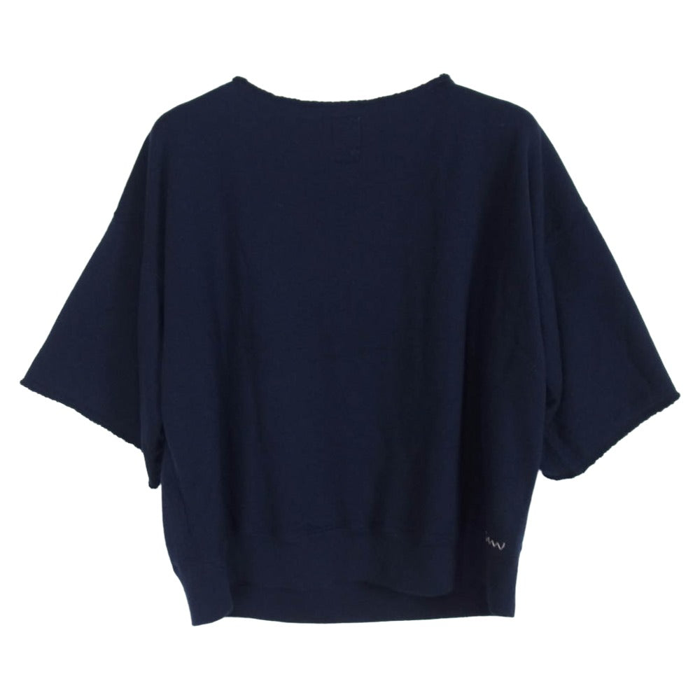 VISVIM ビズビム 25AW 0325205010003 WMV ダブリューエムブイ BURROW DUAL SWEAT (SUPERFINE) W ウール スウェット ネイビー系【中古】