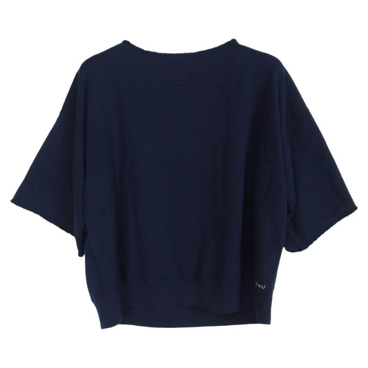 VISVIM ビズビム 25AW 0325205010003 WMV ダブリューエムブイ BURROW DUAL SWEAT (SUPERFINE) W ウール スウェット ネイビー系【中古】