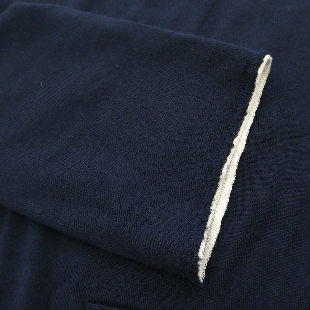 VISVIM ビズビム 25AW 0125205010007 BURROW DUAL SWEAT (SUPERFINE) ウール スウェット ネイビー系 オフホワイト系 1【中古】