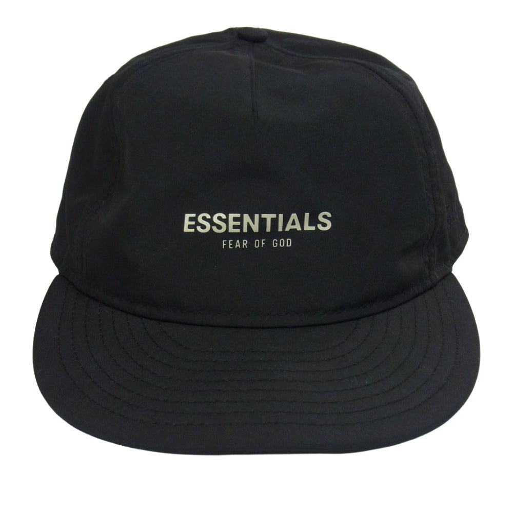 FEAR OF GOD フィアオブゴッド ESSENTIALS エッセンシャルズ x NEW ERA ニューエラ ブラック系 O/S【中古】