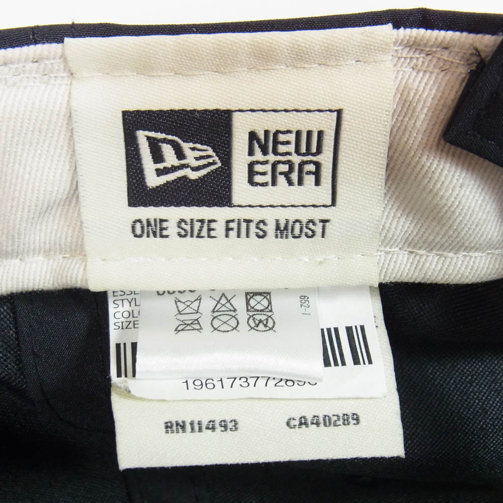 FEAR OF GOD フィアオブゴッド ESSENTIALS エッセンシャルズ x NEW ERA ニューエラ ブラック系 O/S【中古】