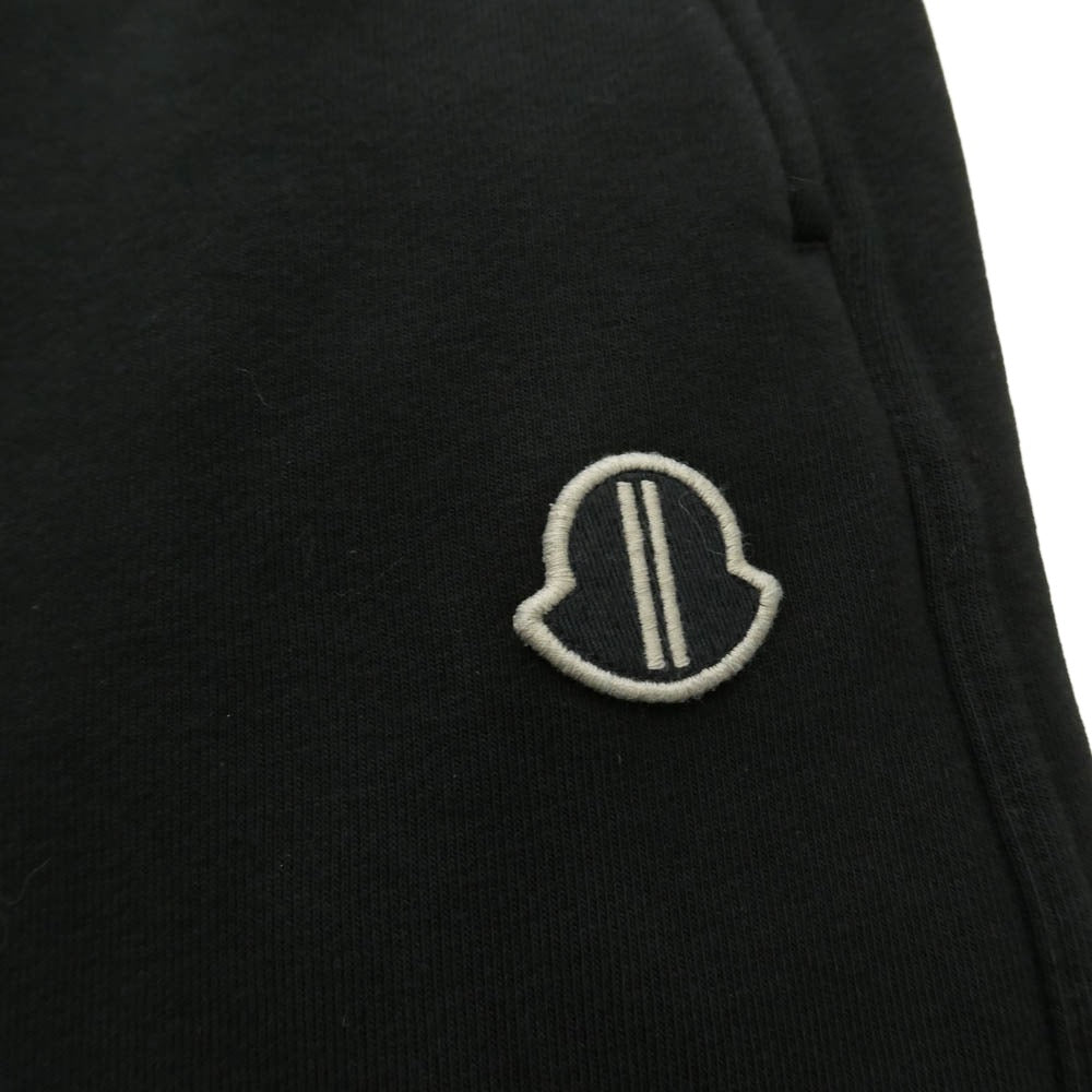 Rick Owens リックオウエンス 23AW I209N8H00002 x MONCLER モンクレール BERLIN DRAWSTRINGS ベルリン ドローストリング スウェット パンツ ブラック系 M【極上美品】【中古】