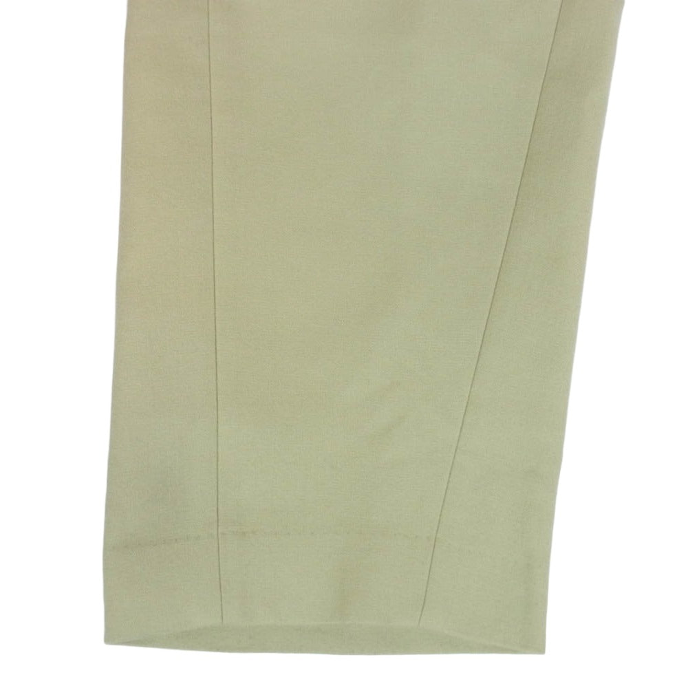 AURALEE オーラリー 24AW A24AP02LM LIGHT MELTON SLACKS ライト メルトン スラックス ウールパンツ ベージュ系 5【中古】