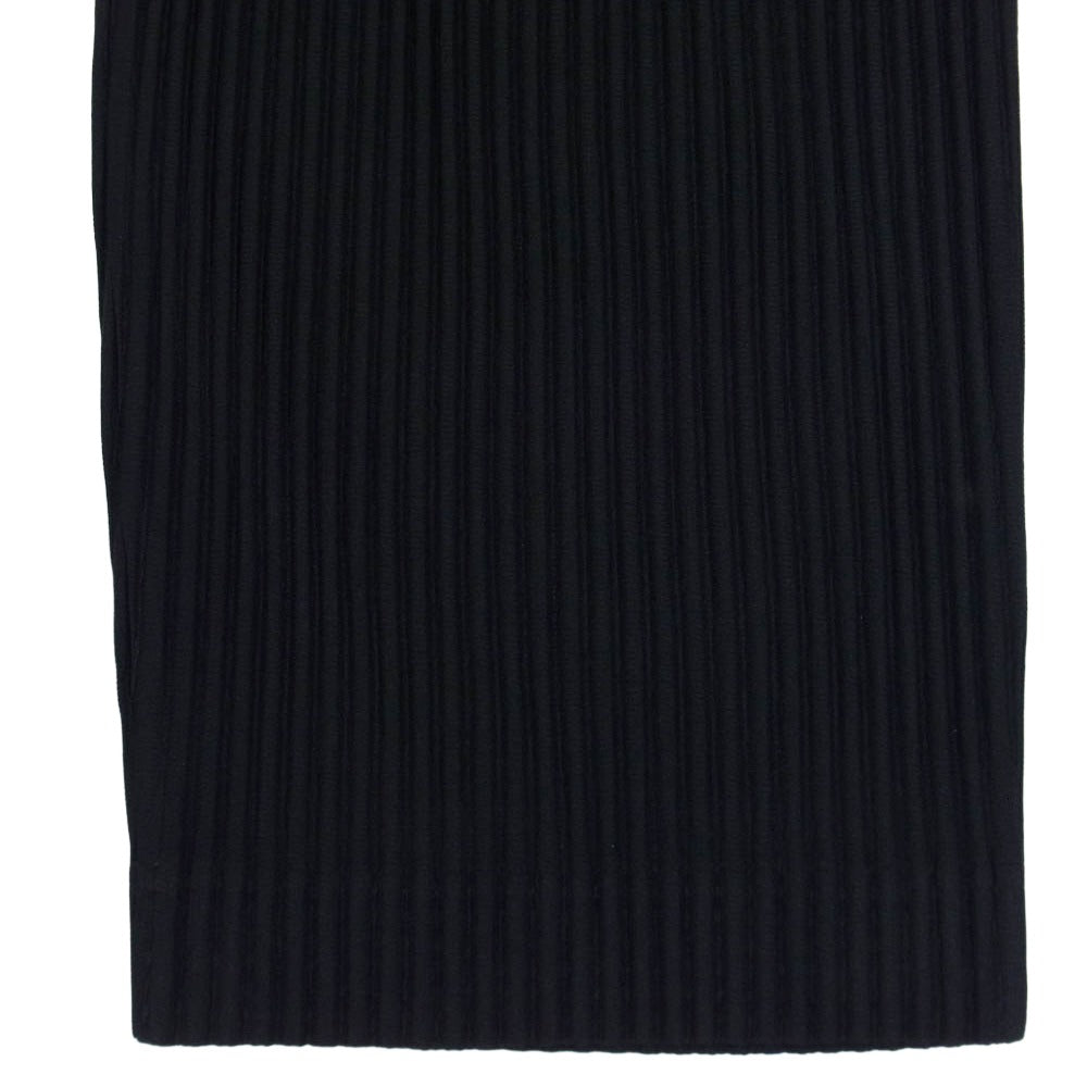 HOMME PLISSE ISSEY MIYAKE オム プリッセ イッセイミヤケ HP55JF150 BASICS PLEATED PANT ベーシックス プリーツ パンツ スラックス ブラック系 2【中古】