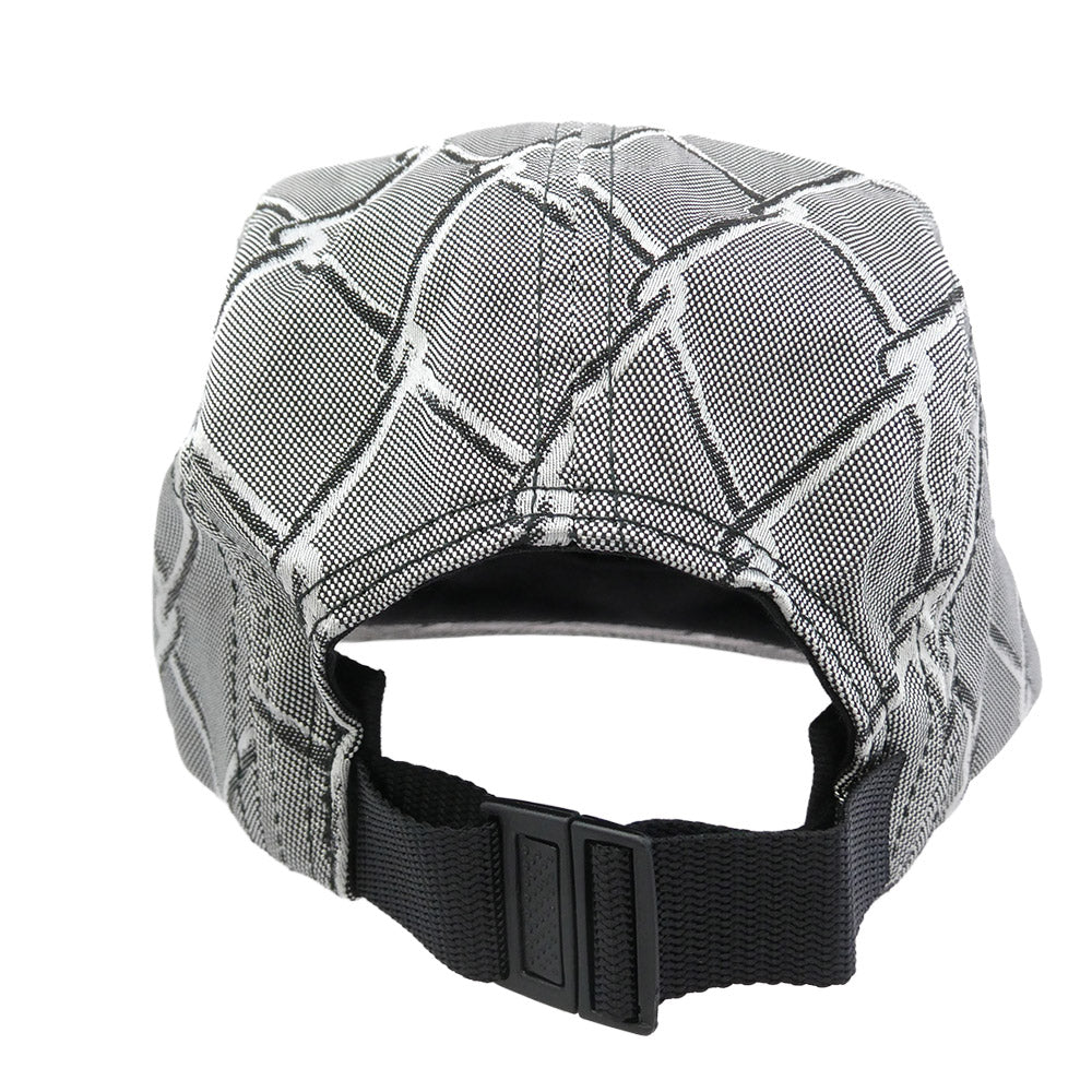Supreme シュプリーム 14AW Chain Link Camp Cap チェーン リンク キャンプキャップ 帽子 グレー系 シルバー系【美品】【中古】