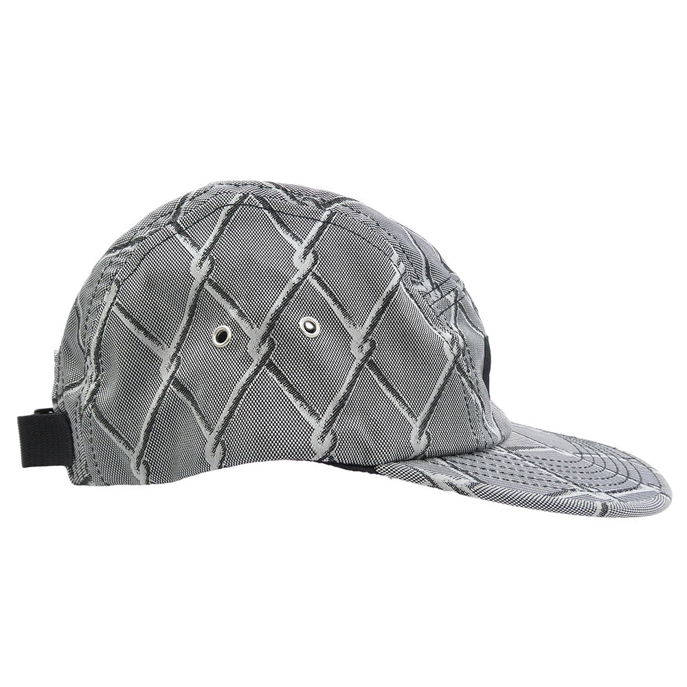 Supreme シュプリーム 14AW Chain Link Camp Cap チェーン リンク キャンプキャップ 帽子 グレー系 シルバー系【美品】【中古】