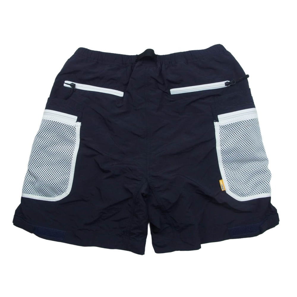 STABRIDGE スタブリッジ GSTB-006 x GRIP SWANY グリップスワニー INNER CITY EXPLORER SHORTS インナーシティ エクスプローラー ショーツ ショートパンツ ネイビー系 M【中古】