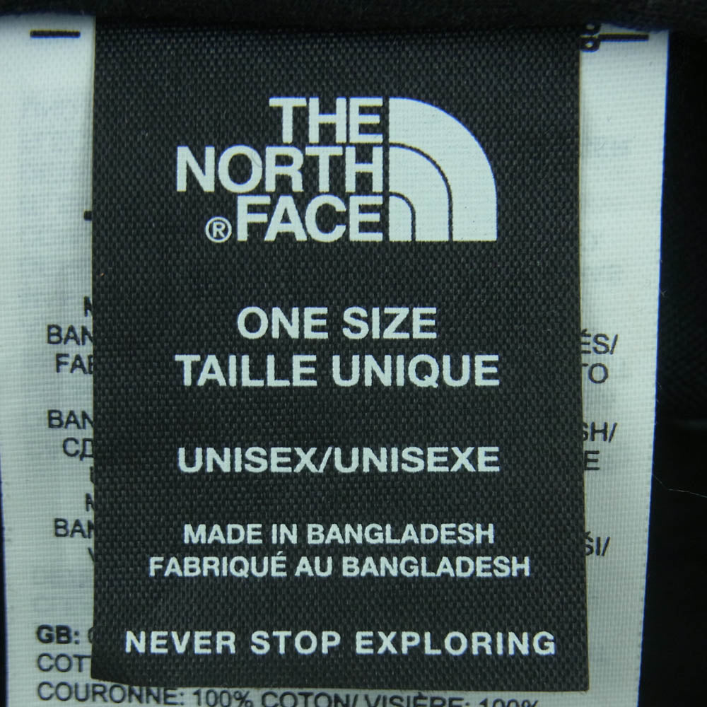 COMME des GARCONS コムデギャルソン NF0A86KY CDG The North Face ザノースフェイス Norm Hat ノーム ハット 帽子 キャップ ブラック系 ONE SIZE【中古】