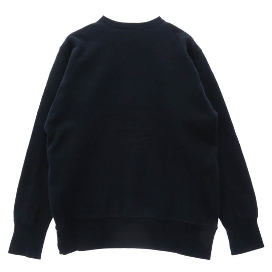 Supreme シュプリーム 00s 紙タグ カナダ製 Box Logo Crewneck ボックスロゴ クルーネック スウェット ダークネイビー系 M【中古】