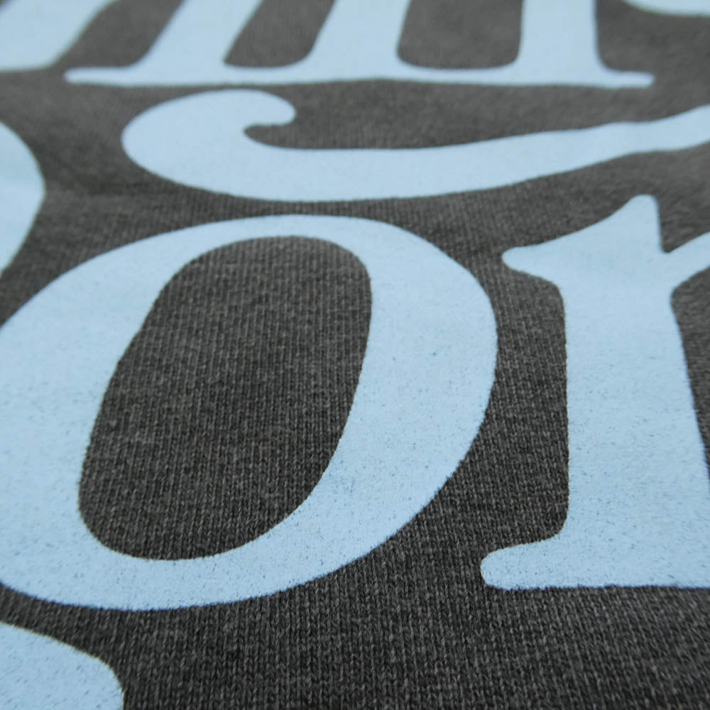 Girls Don't Cry ガールズドントクライ 伊勢丹限定 Washed GDC Logo Hoodie ウォッシュ加工 ロゴ プルオーバー フーディー パーカー チャコール系 XL【中古】