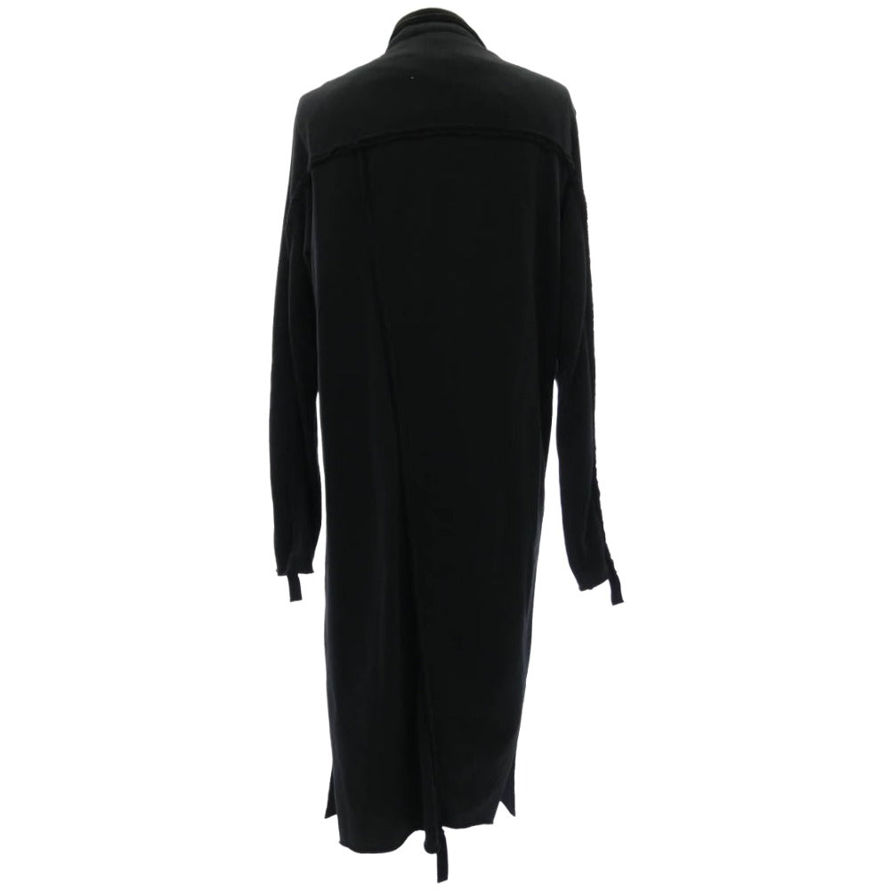 トムクロム CMKO-HA-1001 スウェット生地 ロング カーディガン ブラック系 XS【中古】