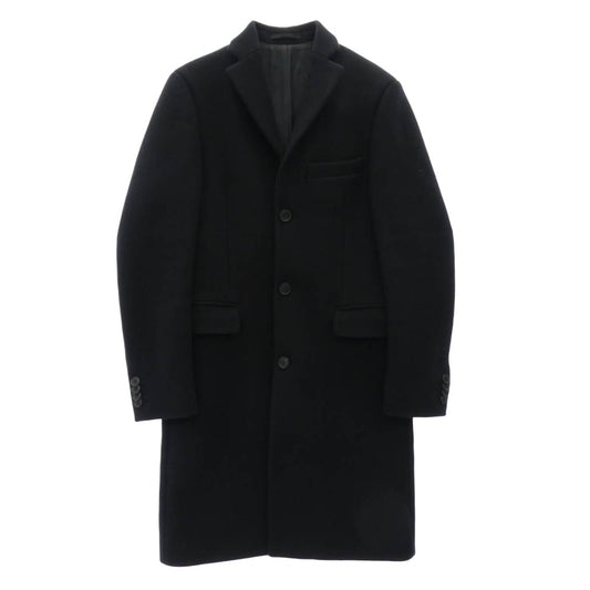 ACNE STUDIOS アクネストゥディオズ 221163 GARRET ウール チェスターコート ブラック系 46【中古】