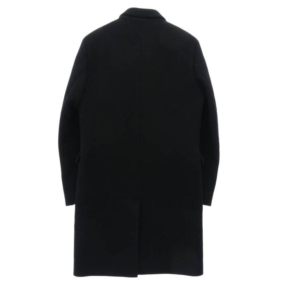 ACNE STUDIOS アクネストゥディオズ 221163 GARRET ウール チェスターコート ブラック系 46【中古】