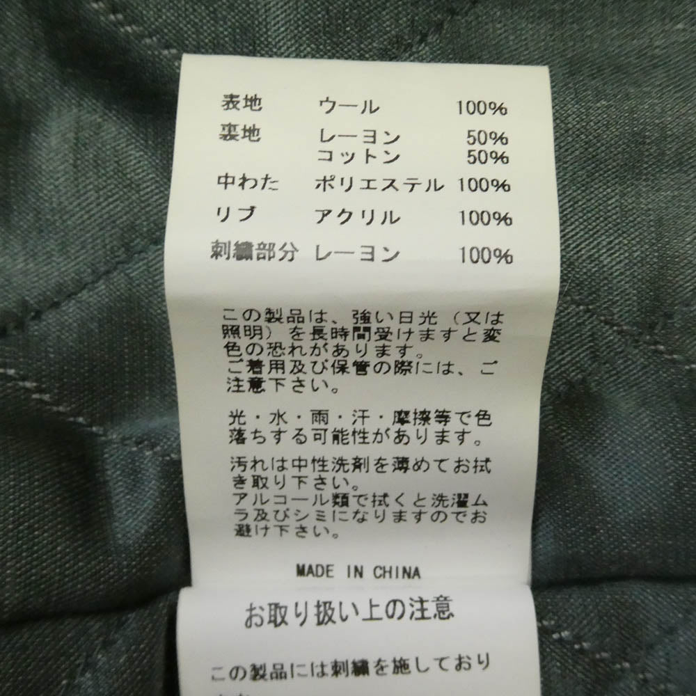 WHITESVILLE ホワイツビル WV15387 WOOL MELTON AWARD JACKET HERITAGE ウール メルトン アワード ジャケット スタジャン ダークネイビー系 40【中古】