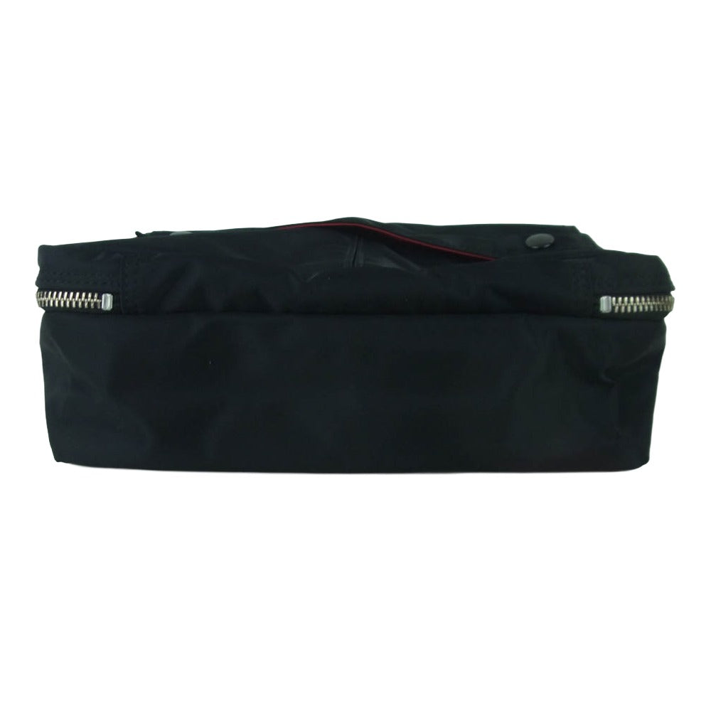 PORTER ポーター ILS L-fine エルファイン 2層式 ショルダーバッグ 日本製 ブラック系【極上美品】【中古】
