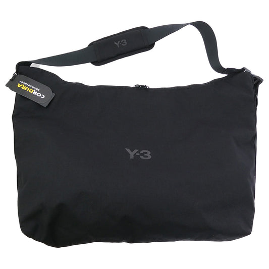 Y-3 Yohji Yamamoto ワイスリー ヨウジヤマモト 25AW JW6218 LARGE CROSSBODY BAG クロスボディ バッグ ロゴ ショルダーバッグ ブラック系【新古品】【未使用】【中古】