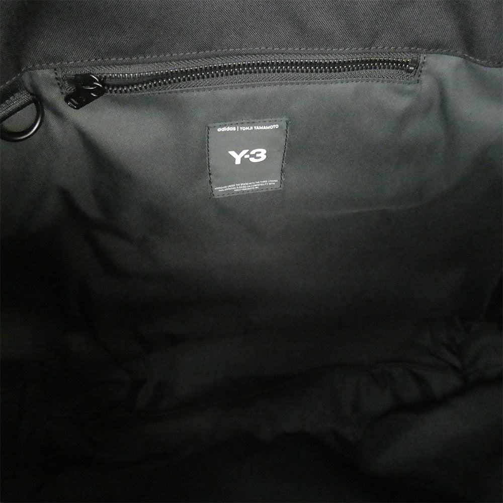Y-3 Yohji Yamamoto ワイスリー ヨウジヤマモト 25AW JW6218 LARGE CROSSBODY BAG クロスボディ バッグ ロゴ ショルダーバッグ ブラック系【新古品】【未使用】【中古】