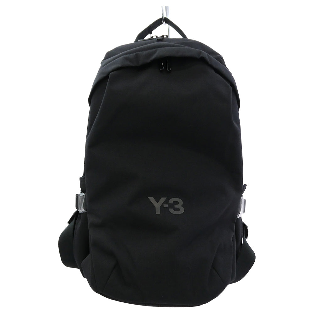 Y-3 Yohji Yamamoto ワイスリー ヨウジヤマモト 26SS JW6215 STAPLE BACKPACK バックパック ロゴ ナイロン リュック ブラック系 NS【新古品】【未使用】【中古】