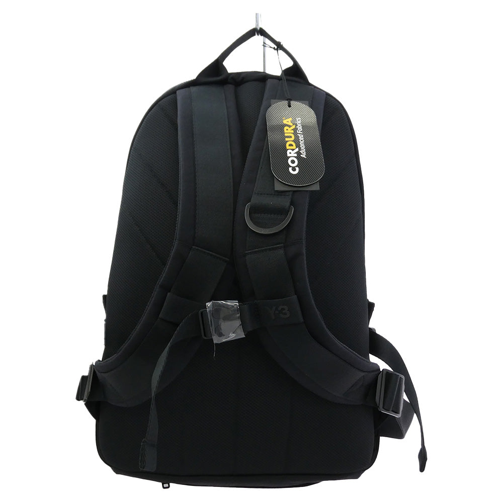 Y-3 Yohji Yamamoto ワイスリー ヨウジヤマモト 26SS JW6215 STAPLE BACKPACK バックパック ロゴ ナイロン リュック ブラック系 NS【新古品】【未使用】【中古】
